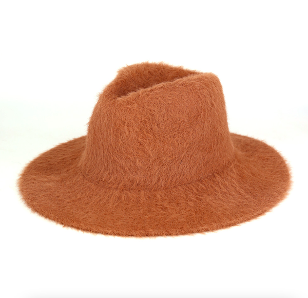 Fuzzy Fedora Hat