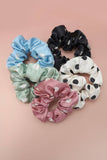 Polka Dot Scrunchie Set