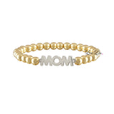 Kellie Mom Beaded Bracelet