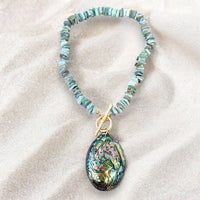 Abalone Seashell Necklace