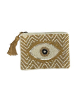 Gold Evil Eye Coin Purse