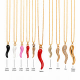 Italian Horn Necklace Collection