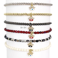 Lola's Mini Powerful Evil Eye Ankle Bracelet