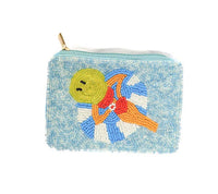 Pool Float Beaded Coin Purse