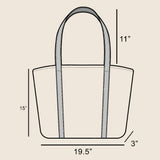Suede Grommet Shoulder Bag