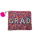 Colorful Grad Beaded Pouch
