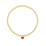 Melinda's Sweet Little Heart Eye Ankle Bracelets