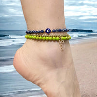 Hanna Evil Eye Ankle Bracelet