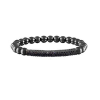 Lexi Pave Beaded Bar Bracelet