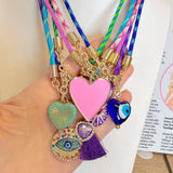 Lola Wild Charm Paracord Necklace