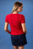 American Cocktail Embroidered Tee