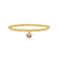 Lola's Mini Powerful Evil Eye Ankle Bracelet
