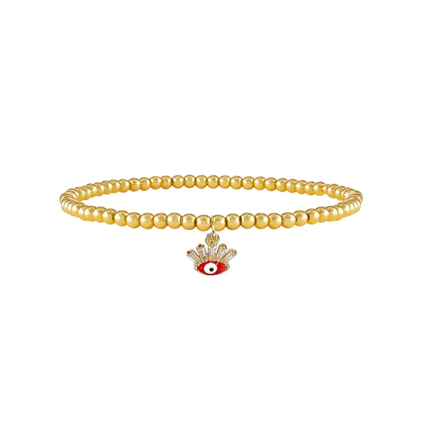 Lola's Mini Powerful Evil Eye Ankle Bracelet