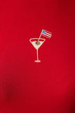 American Cocktail Embroidered Tee