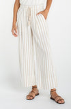 Pull-on Wide Leg Crop Trouser